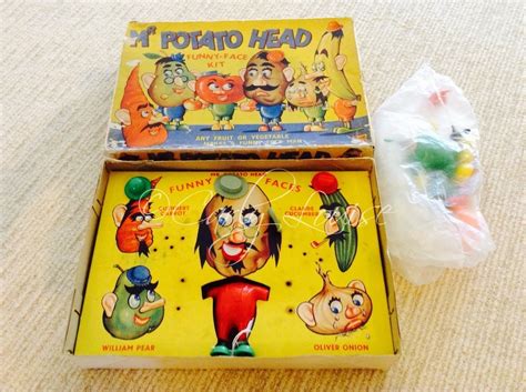 vintage mr potato head|vintage mr potato head game.